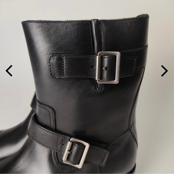 Brand new leather Prada boots with buckles VINTAGE - Picture 8 of 8